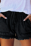 Khaki Fashion Casual Regular Solid Jeans