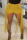 Yellow Sexy Solid Tassel Patchwork Regular High Waist Straight Solid Color Bottoms