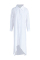 White Fashion Casual Regular Sleeve Long Sleeve Turndown Collar Shirt Dress Knee Length Solid Dresses