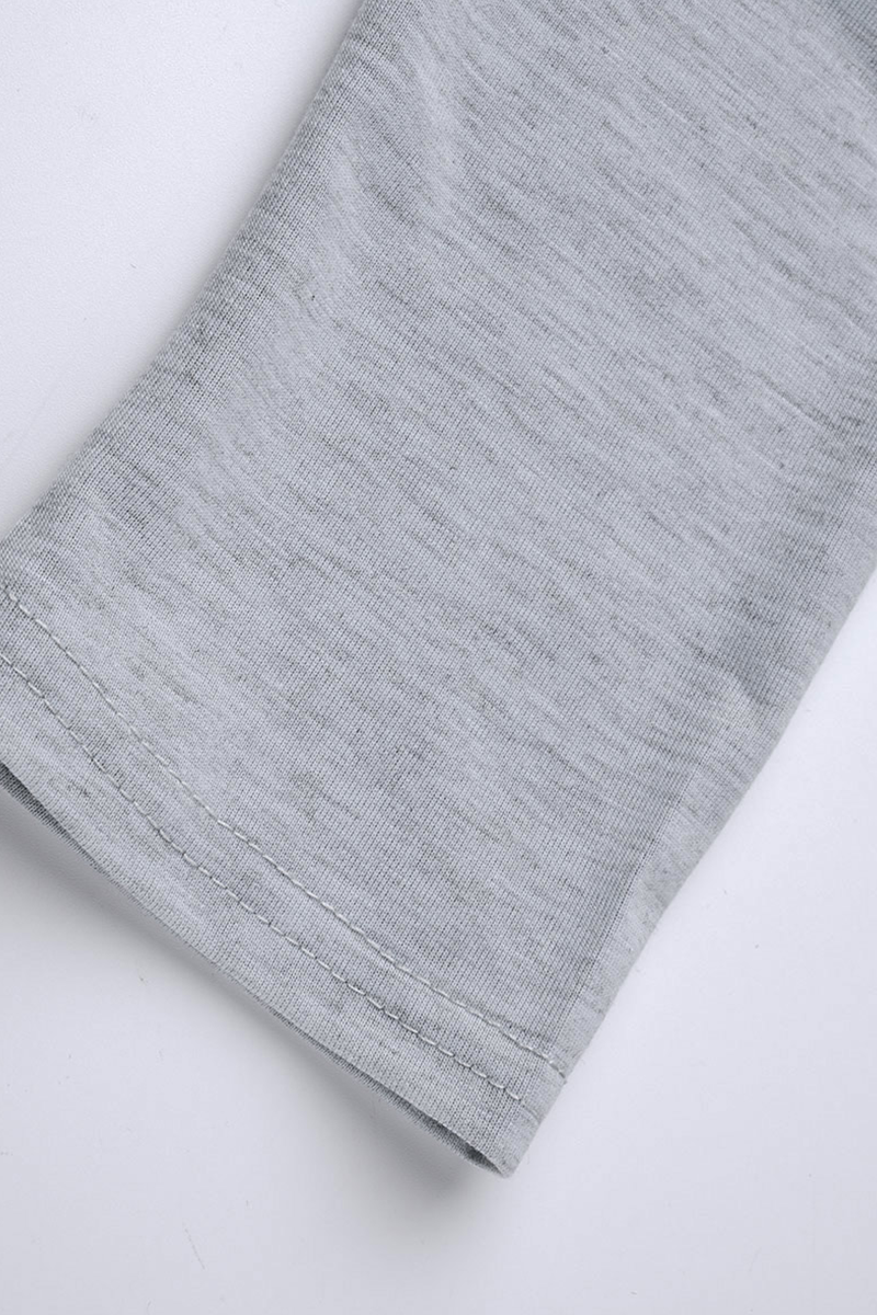 Wholesale Grey Casual Solid Asymmetrical One Shoulder Plus Size K15700 ...