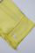 Yellow Casual Print Split Joint Turndown Collar Tops
