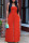 Tangerine Red Casual Solid Split Joint Strapless Straight Jumpsuits