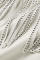 White Fashion Casual Solid Tassel Patchwork Turndown Collar Regular Jumpsuits