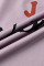 Purple Sexy Print Patchwork Straight Straight Positioning Print Bottoms