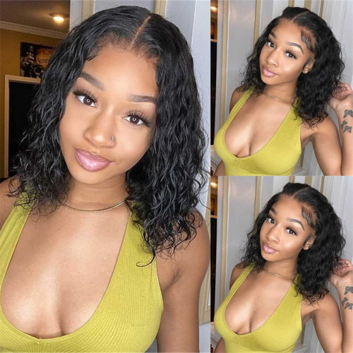 Black Fashion Casual Solid Patchwork Wigs