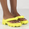 Yellow Casual Street Patchwork Opend Comfortable Out Door Shoes