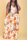 Orange Blue Fashion Sexy Plus Size Print Backless Spaghetti Strap Long Dress