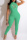 Green Fashion Sexy Casual Print Basic Half A Turtleneck Skinny Jumpsuits