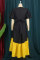 Black Fashion Casual Solid Patchwork V Neck Short Sleeve Dress