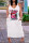 Rose Red Fashion Sexy Plus Size Casual Print Pocket Spaghetti Strap Long Dress