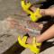 Yellow Fashion Casual Patchwork Solid Color Round Out Door Shoes