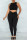 Black Fashion Casual Sportswear Solid Vests Pants O Neck Sleeveless Two Pieces
