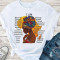 White Orange Fashion Casual Print Basic O Neck T-Shirts