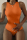 Orange Fashion Sexy Solid Backless Swimwears (With Paddings)