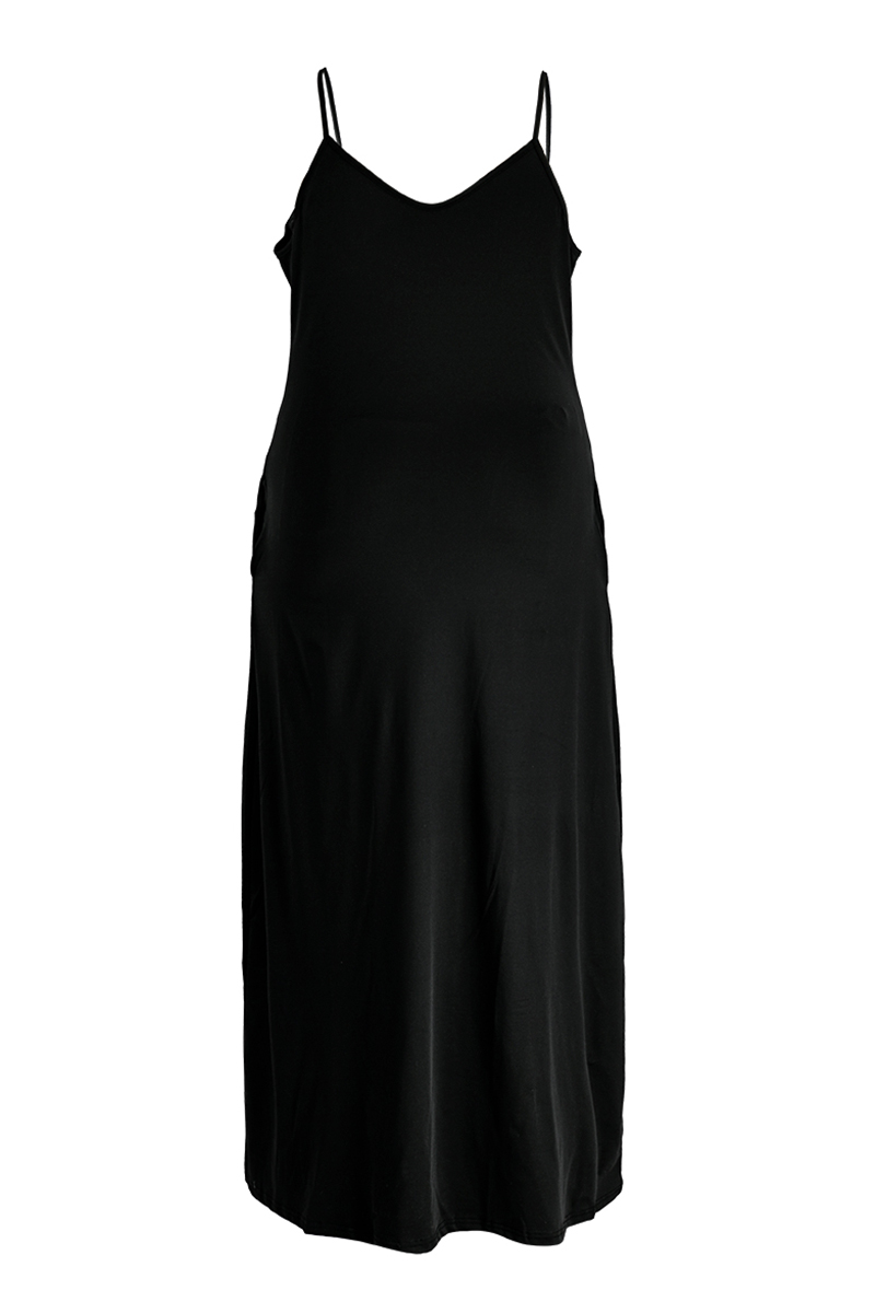Spaghetti Straps A-line Satin Max Dresses White Plus Size