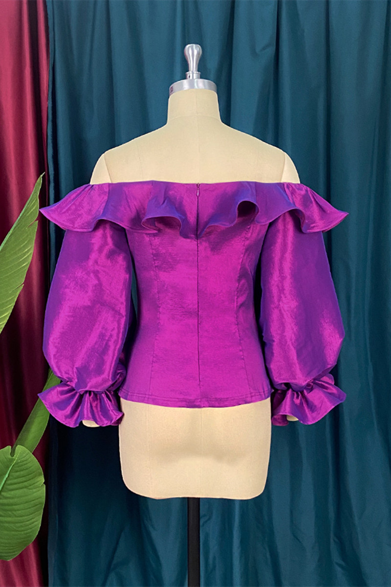 off shoulder backless top