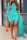 Cyan Celebrities Solid Patchwork Asymmetrical Oblique Collar Evening Dress Dresses
