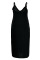 White Sexy Casual Plus Size Solid Pocket Spaghetti Strap Long Dress