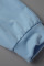 Blue Casual Solid Patchwork V Neck Straight Jumpsuits