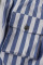 Black Casual Striped Print Split Joint Zipper Strapless Regular Jumpsuits