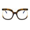 Leopard Print Fashion Casual Patchwork Asymmetrical Sunglasses