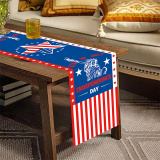 Blue Red Independence Day Table Runner Kitchen Dining Table Home Decor