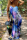 Purple Sexy Casual Plus Size Print Backless Spaghetti Strap Long Dress