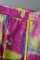 Green Yellow Fashion Sexy Print Bandage Backless Halter Sleeveless Two Pieces