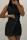 Black Fashion Casual Solid Patchwork O Neck Sleeveless Dress