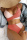 Pale Red Fashion Sexy Solid Patchwork Backless Swimwears (With Paddings)