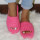 Pink Fashion Casual Patchwork Solid Color Round Comfortable Shoes