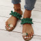 Green Fashion Casual Patchwork Round Comfortable Out Door Shoes