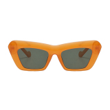 Caramel Colour Fashion Casual Solid Patchwork Sunglasses