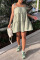 Black Sweet Solid Patchwork Fold Stringy Selvedge Spaghetti Strap A Line Dresses