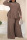 Brown Casual Solid Bandage Patchwork Slit Half A Turtleneck Plus Size Two Pieces