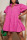 Rose Red Casual Sweet Solid Patchwork Buckle Turndown Collar Princess Dresses