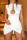 White Fashion Sexy Solid Hollowed Out Patchwork Mandarin Collar Sleeveless Dress