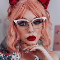 White Fashion Casual Solid Patchwork Sunglasses