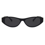 Black Fashion Solid Patchwork Sunglasses
