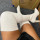 White Fashion Casual Patchwork Solid Color Pointed Comfortable Shoes