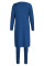 Green Casual Solid Patchwork Long Sleeve Three Pieces