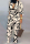 Khaki Casual Print Patchwork Turndown Collar Regular Jumpsuits