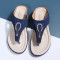 Blue Casual Daily Patchwork Round Comfortable Out Door Shoes