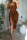 Brown Sexy Print Solid Patchwork Fold Asymmetrical Asymmetrical Collar Dresses