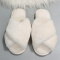 White Living Hollowed Out Patchwork Round Comfortable Shoes