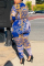Blue Fashion Casual Print Long Sleeve Two-Piece Suit