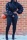 Black Stylish Casual Lantern Sleeve Two-Piece Suit