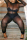Black Fashion Sexy Perspective Long Sleeve Jumpsuit (Without Underwear)