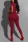 Army Green Fashion Sexy Solid Patchwork Short Sleeve O Neck Jumpsuits