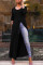 purple O Neck Nine Sleeves Solid Long Sleeve Tops